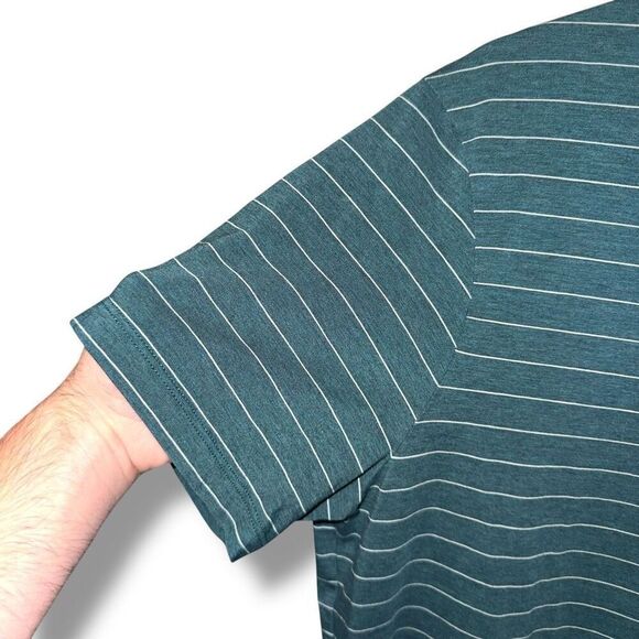 Green Lululemon Evo Short-Sleeve T-Shirt Sz L - Picture 2 of 5